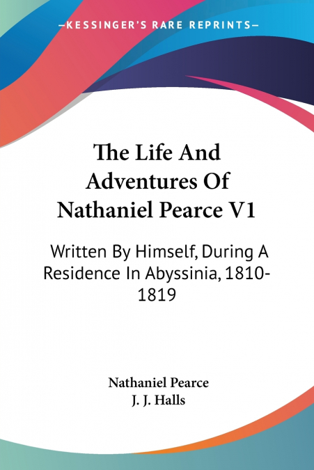 The Life And Adventures Of Nathaniel Pearce V1