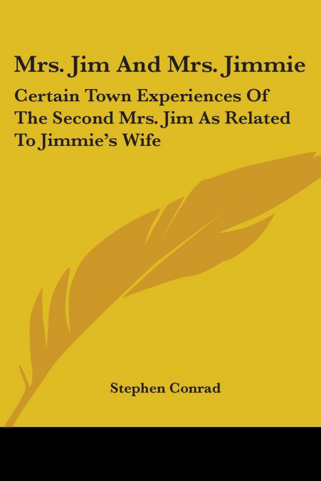 Mrs. Jim And Mrs. Jimmie