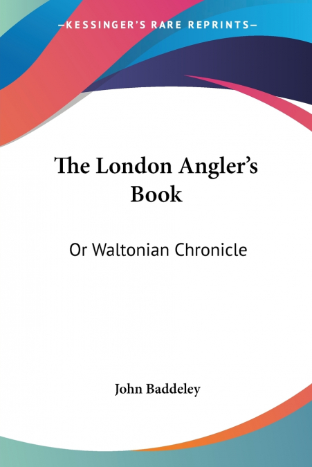 The London Angler’s Book