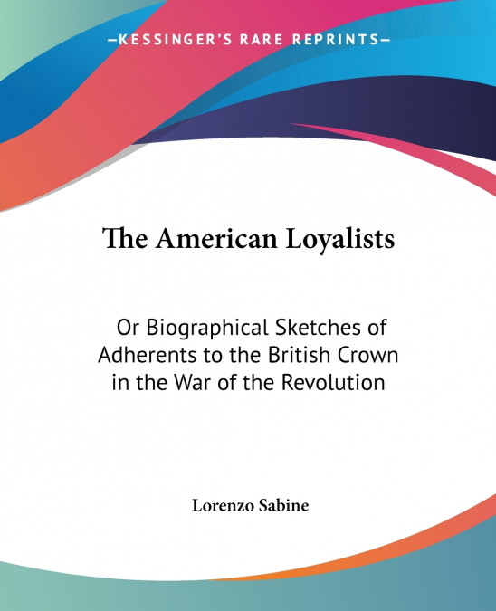 The American Loyalists