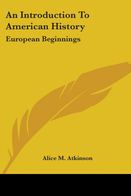 An Introduction To American History