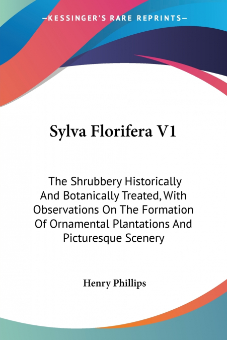 Sylva Florifera V1
