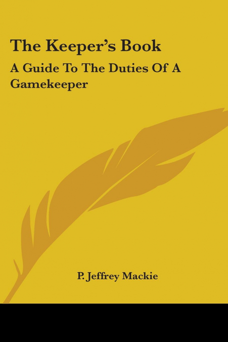 The Keeper’s Book
