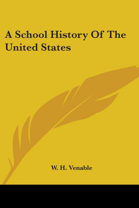 A School History Of The United States