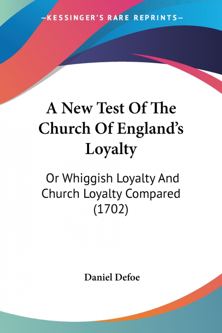A New Test Of The Church Of England’s Loyalty