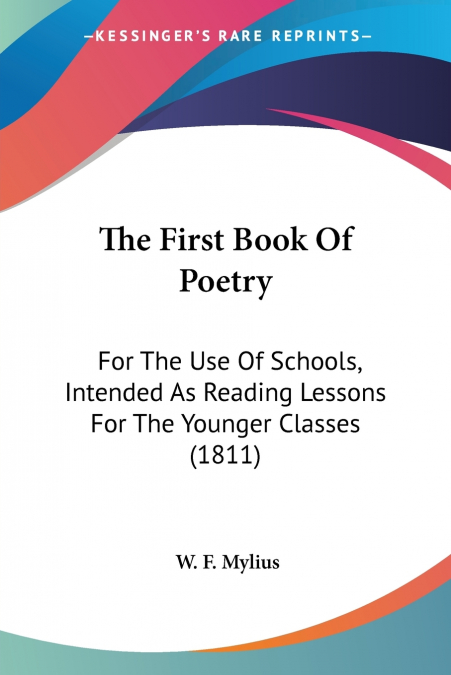 The First Book Of Poetry