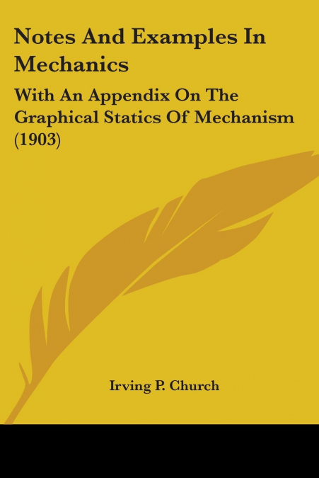 Notes And Examples In Mechanics