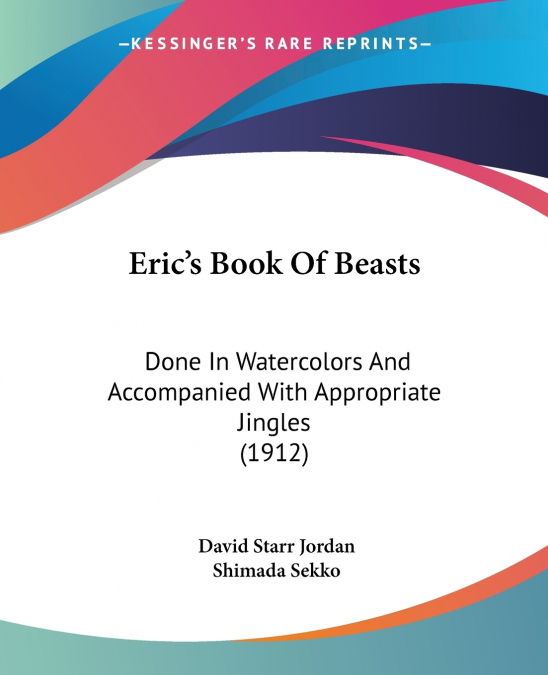 Eric’s Book Of Beasts