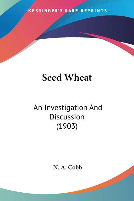 Seed Wheat