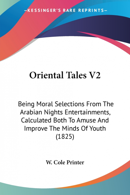 Oriental Tales V2