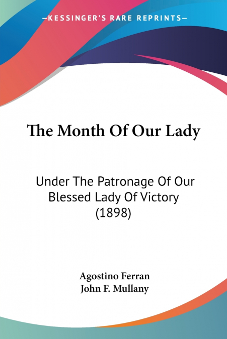 The Month Of Our Lady