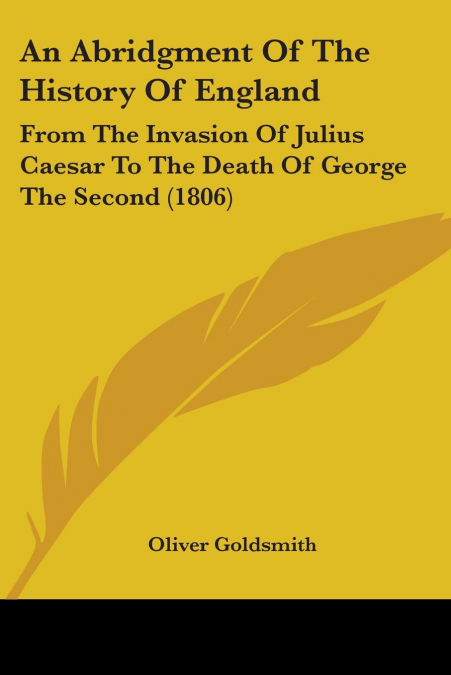 An Abridgment Of The History Of England