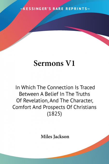 Sermons V1