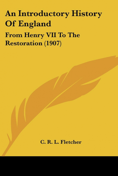 An Introductory History Of England