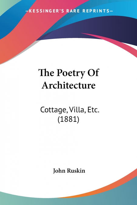 The Poetry Of Architecture