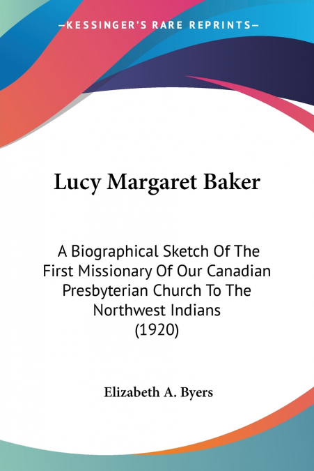 Lucy Margaret Baker