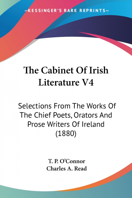 The Cabinet Of Irish Literature V4