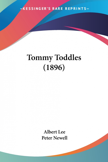 Tommy Toddles (1896)