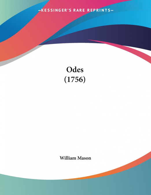 Odes (1756)
