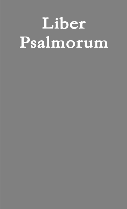 Liber Psalmorum