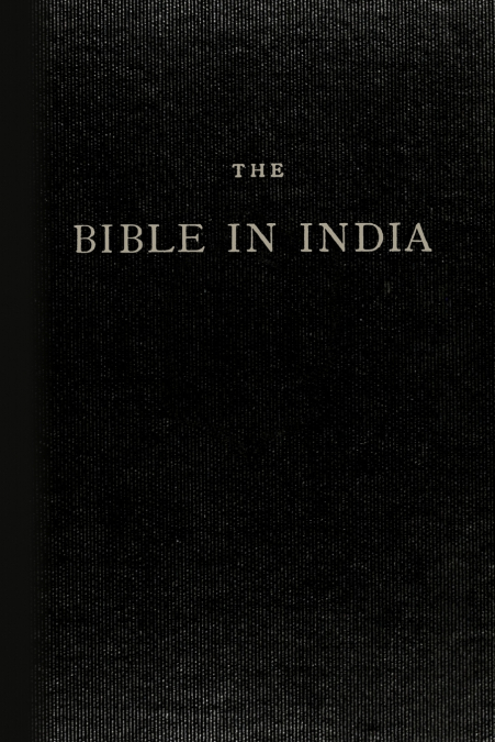 The Bible in India