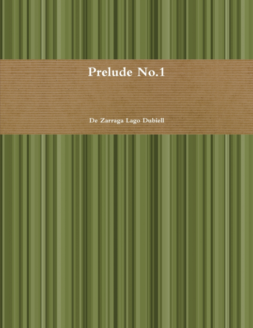 Prelude No.1