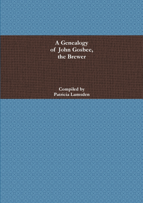 Gosbee Genealogy