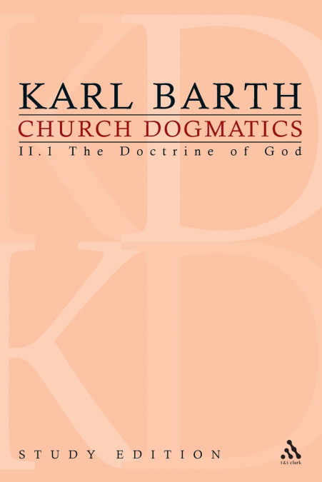 Church Dogmatics Study Edition 9