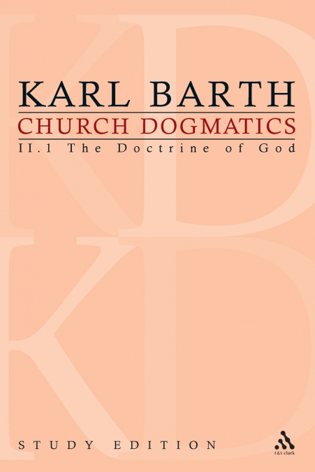 Church Dogmatics Study Edition 9