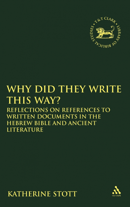 Why Did They Write This Way?