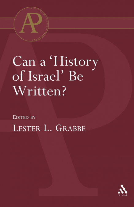 Can a ’History of Israel’ Be Written?