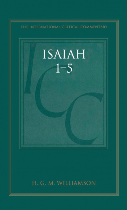 Isaiah 1-5 Volume 1