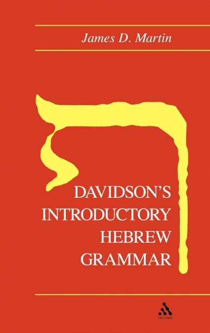 Davidson’s Introductory Hebrew Grammar