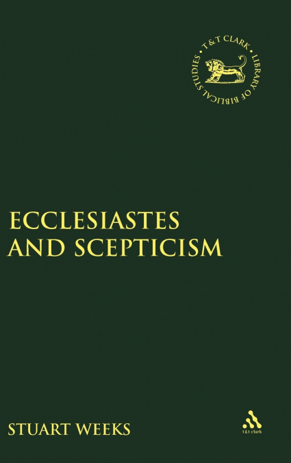 Ecclesiastes and Scepticism