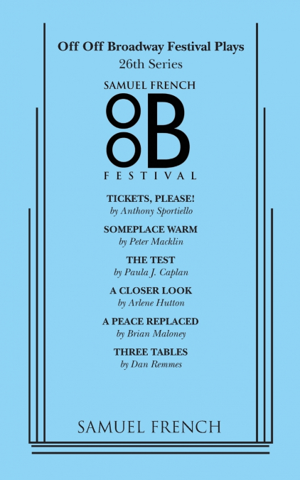 Off Off Broadway Festival Plays - 26th Series