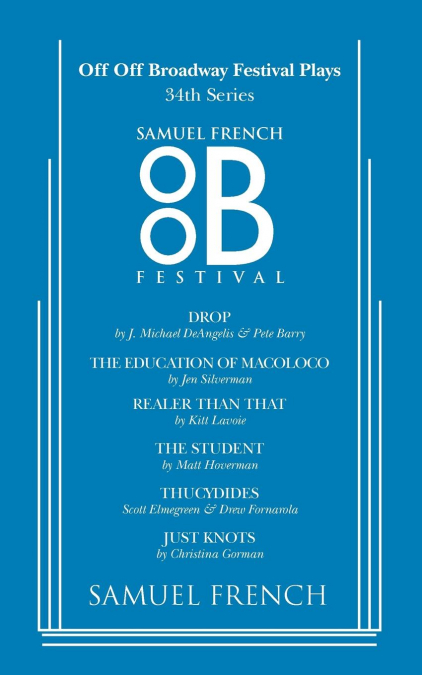 Off Off Broadway Festival Plays, 34th Series