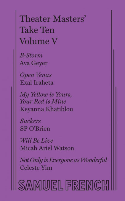 Theater Masters’ Take Ten Vol. 5