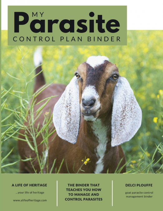 My Parasite Control Plan Binder