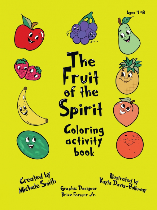 The Fruit of the Spirit coloring activity book