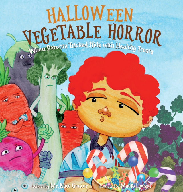 Halloween Vegetable Horror Children’s Book