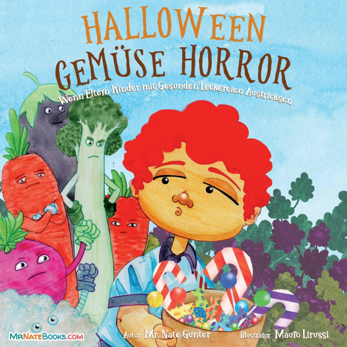 Halloween Vegetable Horror Children’s Book (German)