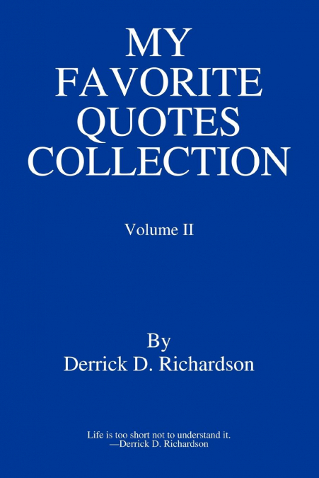 My Favorite Quotes Collection