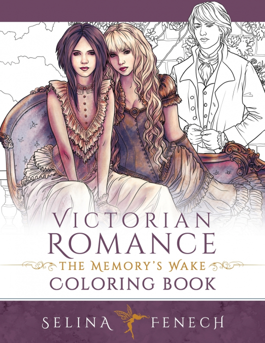 Victorian Romance - The Memory’s Wake Coloring Book