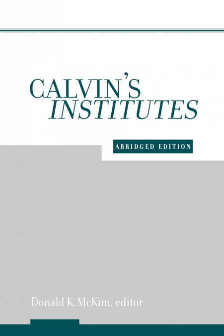 Calvin’s Institutes