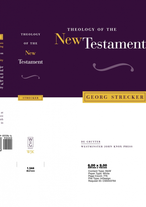 Theology of the New Testament