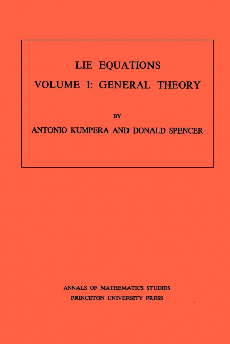 Lie Equations, Vol. I