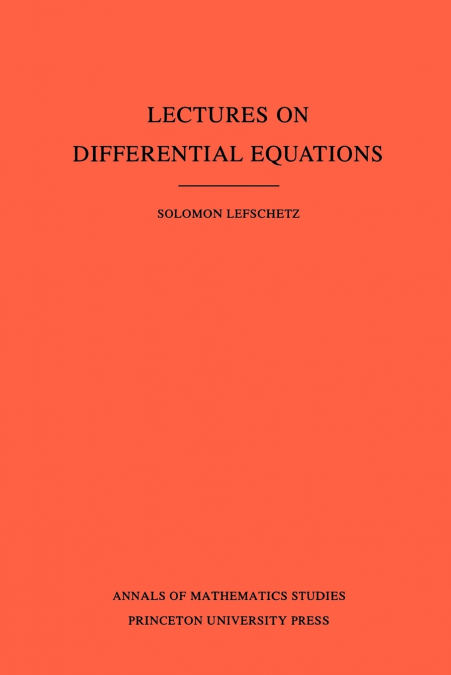 Lectures on Differential Equations