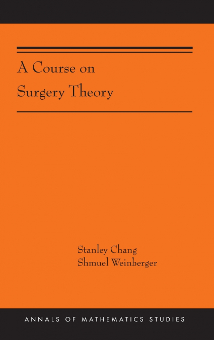 A Course on Surgery Theory