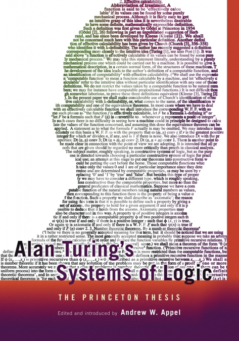 Alan Turing’s Systems of Logic