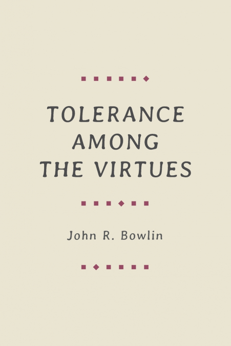 Tolerance among the Virtues